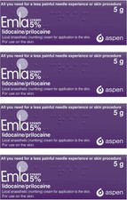6 x EMLA 5% Cream (5g)  **