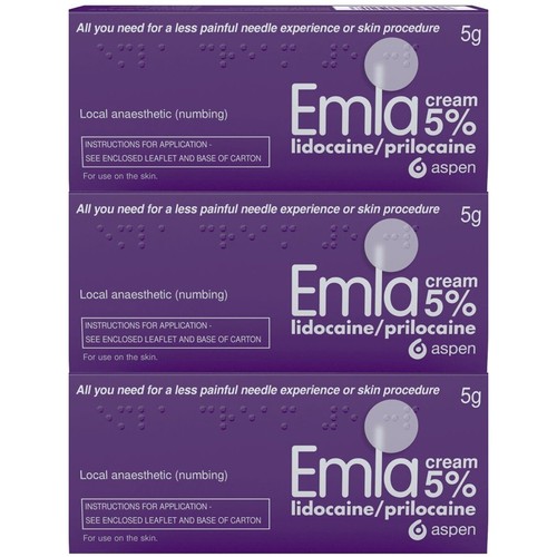 Emla numbing cream - 5%,