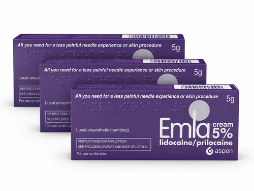 Emla cream packs - emla,