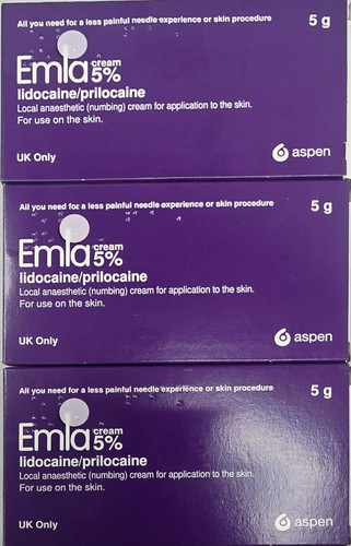 Emla numbing cream - cream,