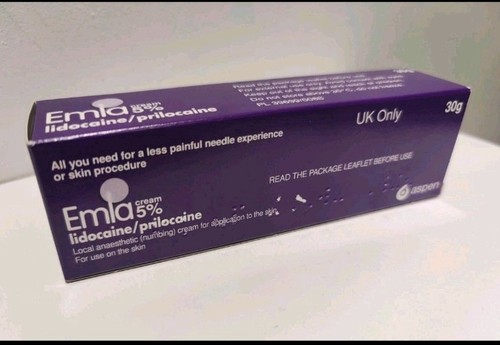 Emla numbing local - local, anaesthetic