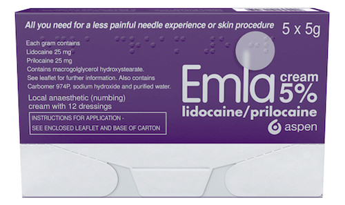Emla cream x 5g - x, with