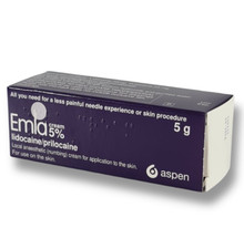 Emla 5% Numbing Cream - 5g x 3