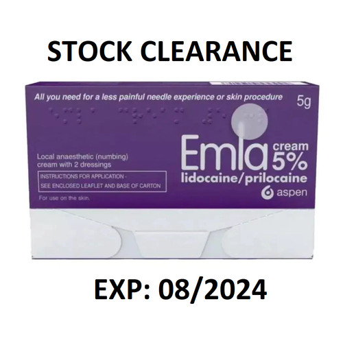 Emla cream 2 dressings - 5g, &