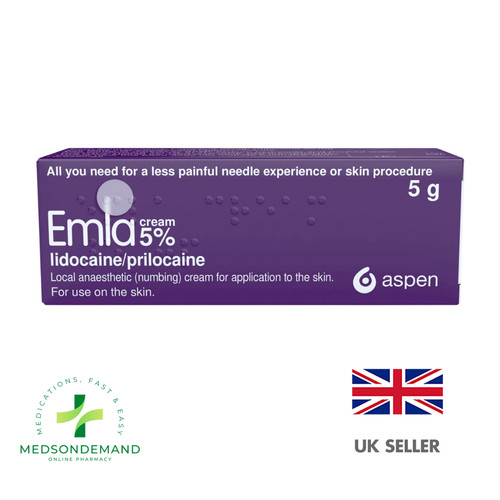 Emla cream 5g tube - cream,